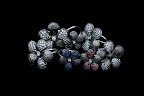 I love these little flower rings. They'd make a great gift for your maid-of-honor.