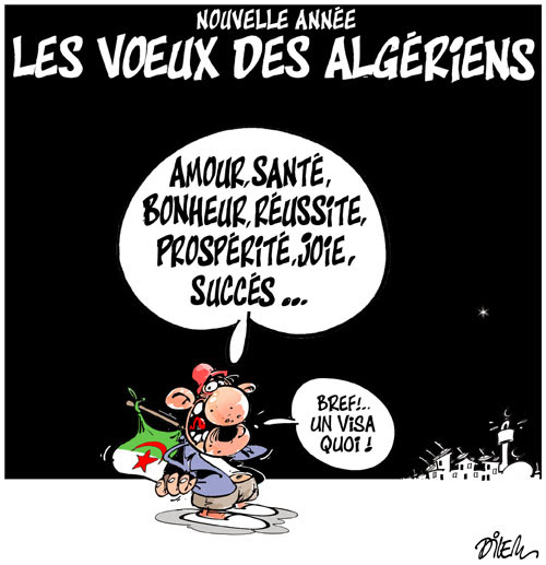 Nouvelle année, Les voeux des Algériens