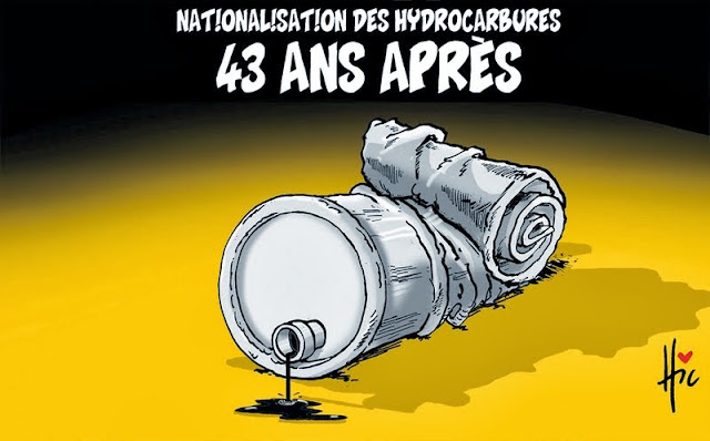 Nationalisation des hydrocarbures,43 ans après