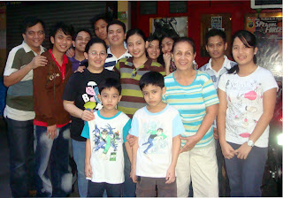 December 5: Anne Marielle Madlangbayan with her mother, grandmother, younger sister and younger brothers (Sampaloc, Manila)