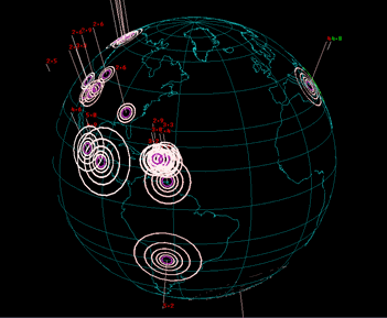 3d earthquake map