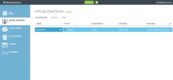 4. BizTalk IaaS - VM BizTalk2010 Created 4. BizTalk IaaS - VM BizTalk2010 Created