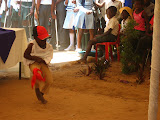 They had other kids do a Mozambican traditional dance, the Makwhaya, and it included one little tiny boy that everyone got a real kick out of. South Africa - 527.jpg