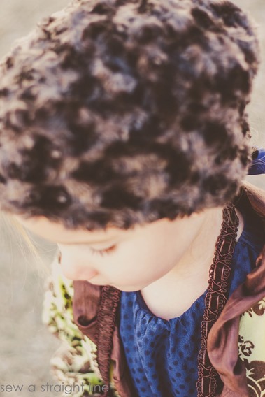 Ruffled Cardigan hat handwarmer muff sew a straight line-10 Ruffled Cardigan hat handwarmer muff sew a straight line-10