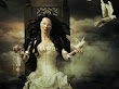 Two White Doves And Beauty