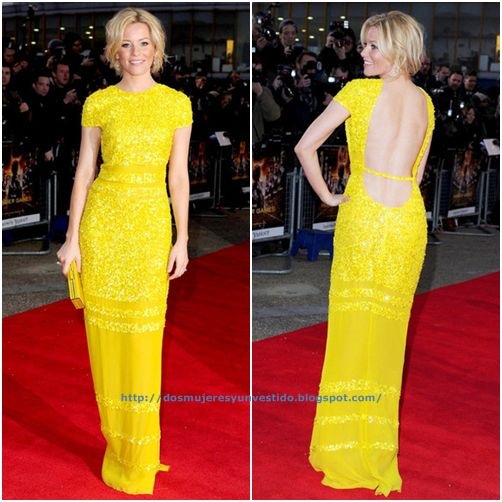 Elizabeth Banks Hunger Games London premiere
