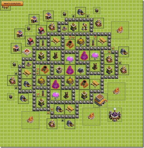 benteng pertahanan terbaik di clash of clans benteng pertahanan terbaik di clash of clans