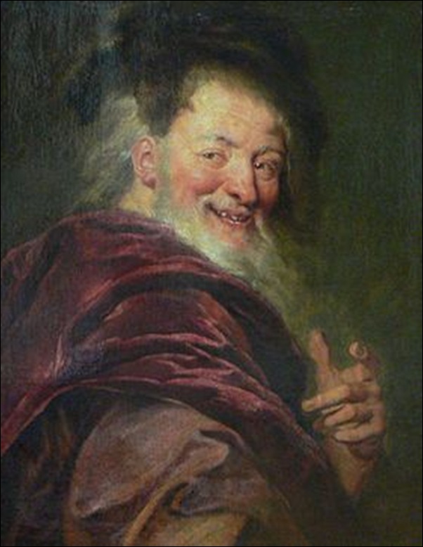 Antoine Coypel, Portrait de Démocrite Antoine Coypel, Portrait de Démocrite