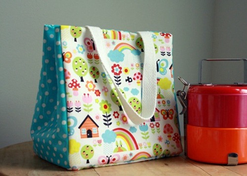 school lunch bag tutorial