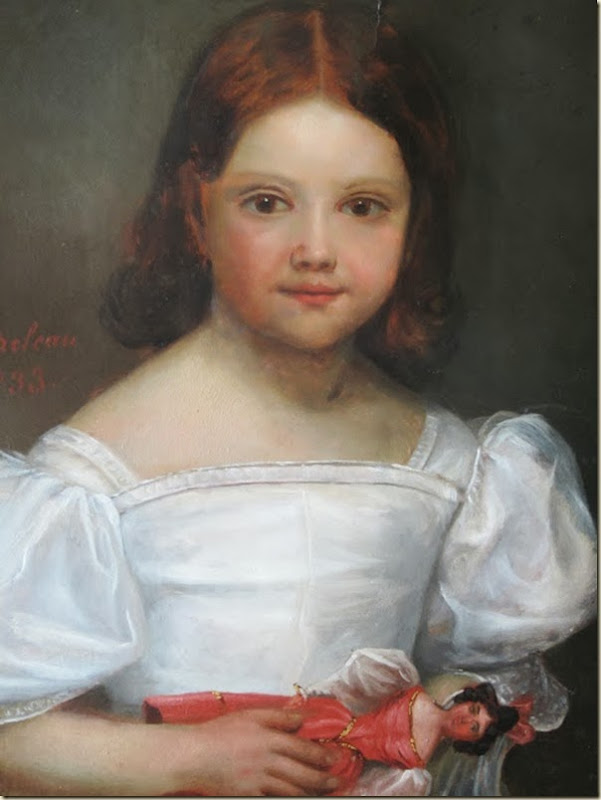 Valentin-Louis Doutreleau, Fillette et sa poupée Valentin-Louis Doutreleau, Fillette et sa poupée