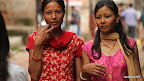 Tow young nepali women