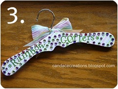 custom personalized hanger