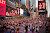 Thousands Perform Yoga at Times Square in New York