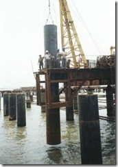 Liner Marine piling