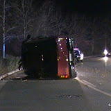 A vehicle rollover accident occurred Saturday evening in the Roseville Galleria's parking lot. The Chevy Tahoe was going to fast hitting a guard rail causing the vehicle to roll. All occupants of the vehicle suffered minor injuries and were taken to the hospital via paramedics. The accident is under investigation by the Roseville Police and Galleria Security News_120211_GalleriaRollOver