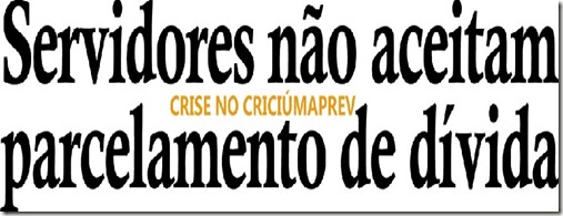 JM-Criciumaprev em crise