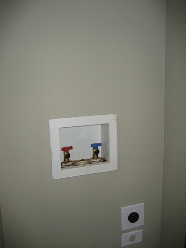 Even the hot and cold water connections look good.