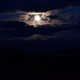Moonlight drive to Salmon Lake - Nome