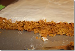 Spiced Pumpkin Bars