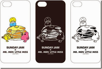 SUNDAY JAM x MR. MEN LITTLE MISS special Cafe 03 iPhone case 2,160yen