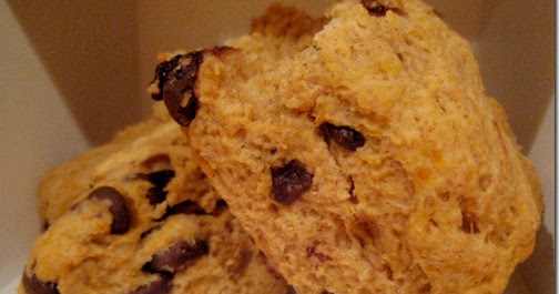 My Very Educated Mother Chocolate Chip Sweet Potato Scones