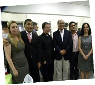 Dona Luzia, Aprígio, Mons. Aguinaldo, Alckmin, Lu Alckmin