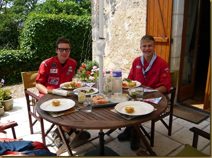 lunch guests