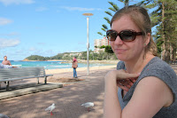 Ingrid at Manly beach