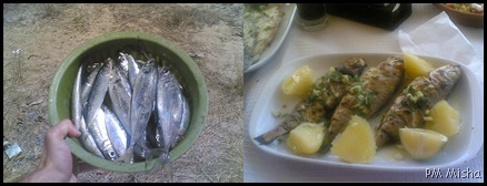 Almocinho - o antes e o depois Almocinho - o antes e o depois