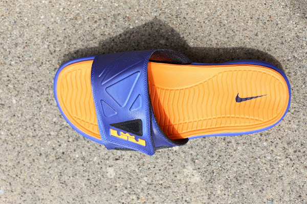 Match Your LeBron X PS with Nike Air Slide 2 Elite 8220Superhero8221