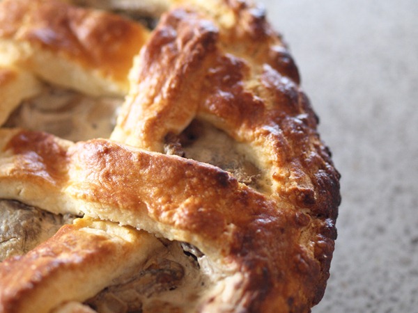 mushroom pie