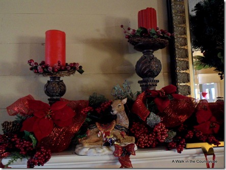 A Walk in the Countryside: Christmas Mantel 2012