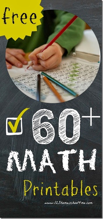 60 math printables 60 math printables