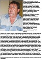 LABUSCHAGNE Hannes 50 of Brits farm attackers aimed for his head he is lucky to survive