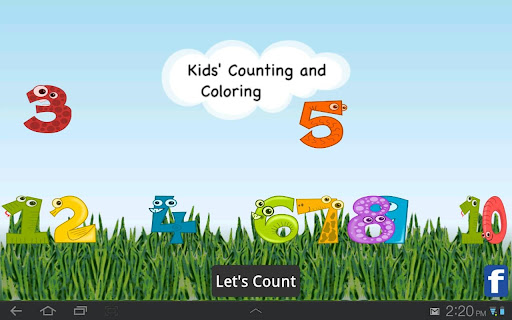 Kids Counting and Coloring