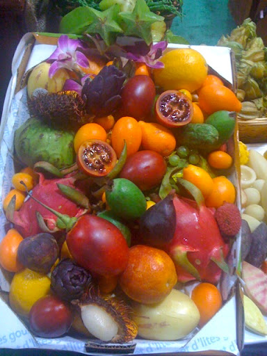 The display at Sid Wainer & Son Specialty Produce stand, looking very special indeed. The display at Sid Wainer & Son Specialty Produce stand, looking very special indeed.