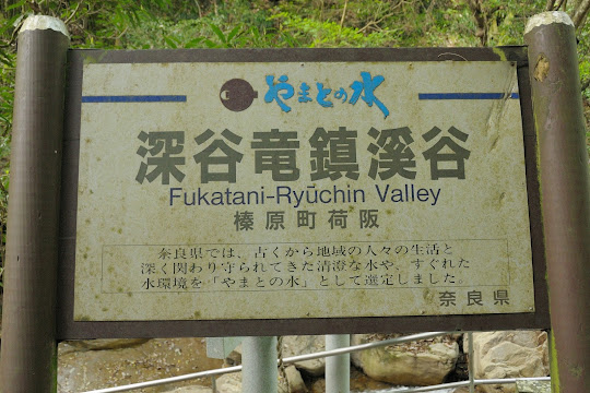 深谷竜鎮渓谷
