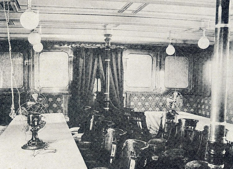 Interior de la cámara de 1ª clase. De la revista La Vida Marítima. Año 1904.JPG