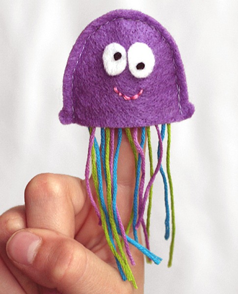 Felt Ocean Finger Puppets Felt Ocean Finger Puppets