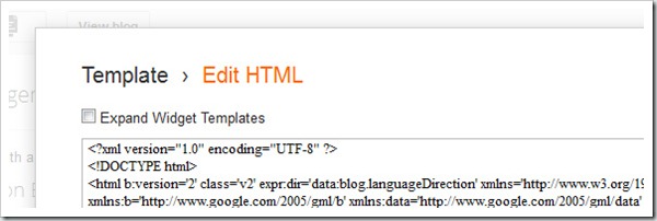 BloggerXML