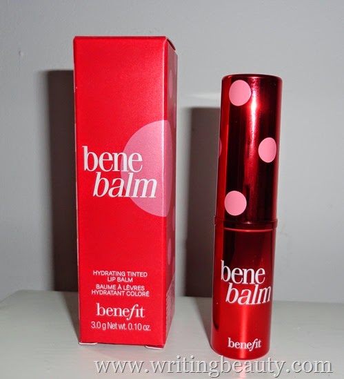 Writing Beauty: Review: Benefit Benebalm Hydrating Tinted Lip Balm