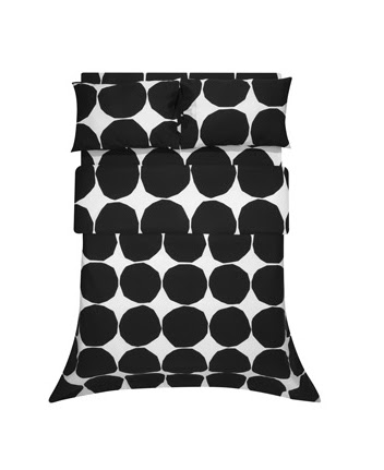 Kivet Black Duvet.  So graphic and bold.