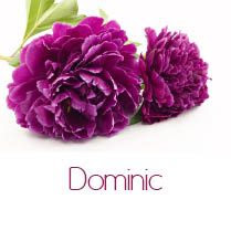 Purple Peonies 6 Nameplace