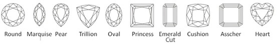 Diamond Cut Shapes