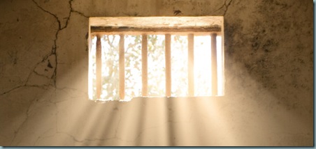 sunlight in jail cell
