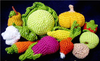 My Own Universe: AMIGURUMI FRUITS & VEGETABLES