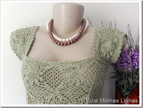 Blusa Crochê Taty 2 Blusa Crochê Taty 2