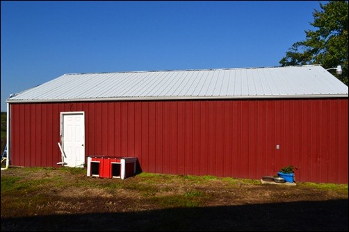 small garage new roof small garage new roof