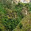 The gorge of Guaitara River in Las Lajas, near Ipiales.