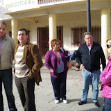 Director del IVAJ, Alcalde, Coordinadora de la Senda y Concejal de Cultura.